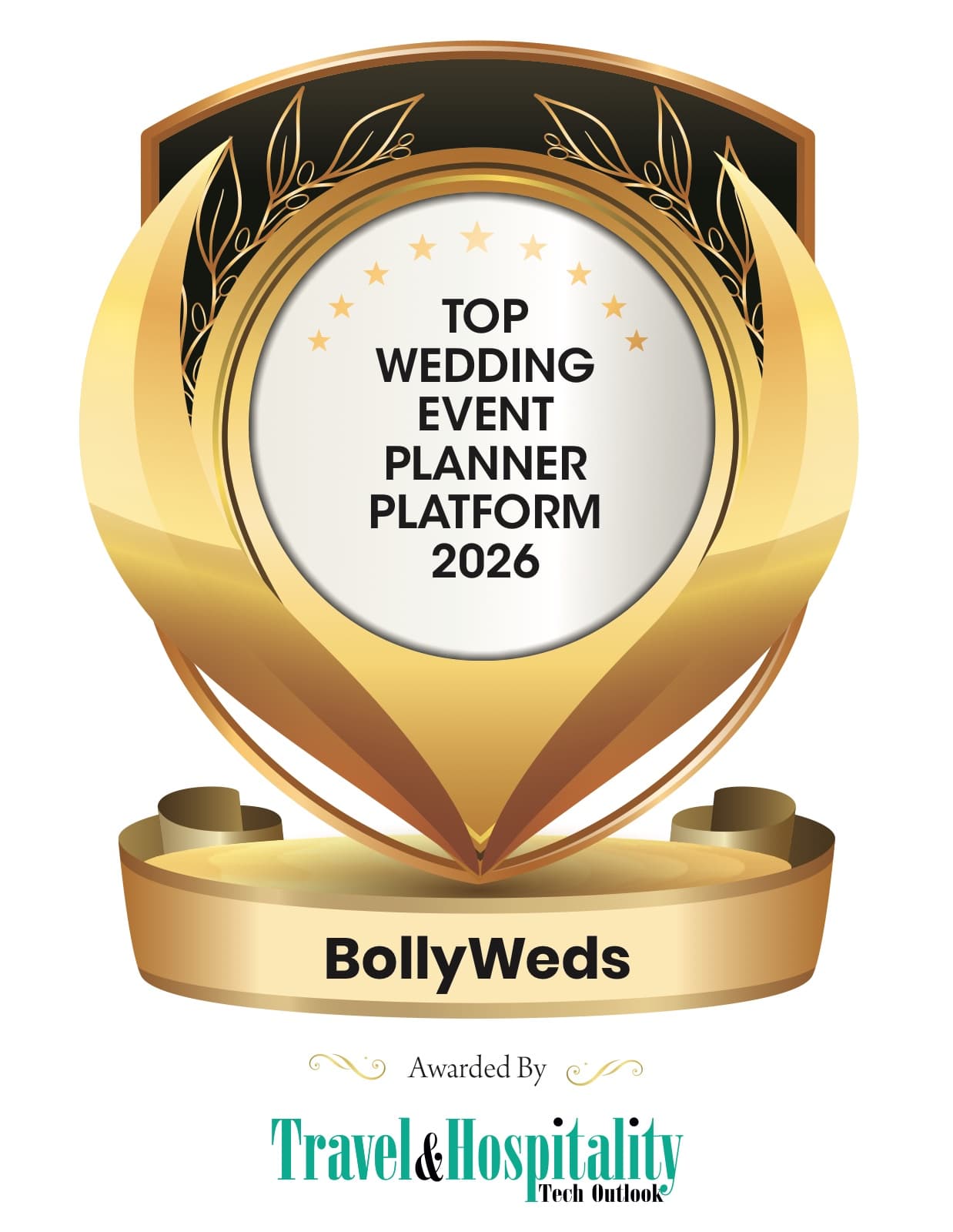 Industry award certificate